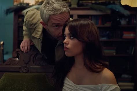 jenna ortega sex scene|Jenna Ortega, 21, and Martin Freeman, 52, sex scene in 'Miller's .